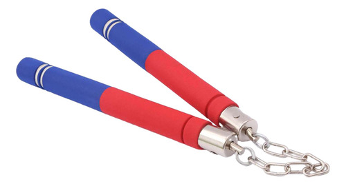 Nunchakus De Espuma Para Niños Y Adultos, Juguete Azul Rojo