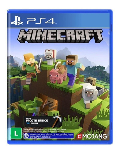 Jogo Minecraft (novo) Ps4