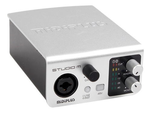 Interfaz de audio Midiplus Studio M