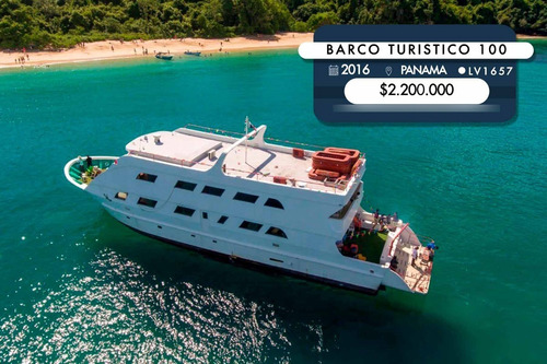 Imagen 1 de 14 de Barco Turistico 100 Lv1657