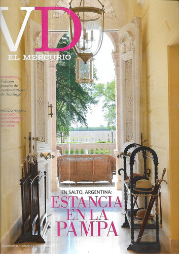 Revista V D 857 / 8-12-12 / Salto Estancia En La Pampa