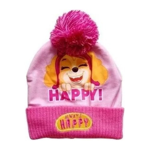 Gorro De Invierno Infantil Lana Paw Patrol Npp1055 Original