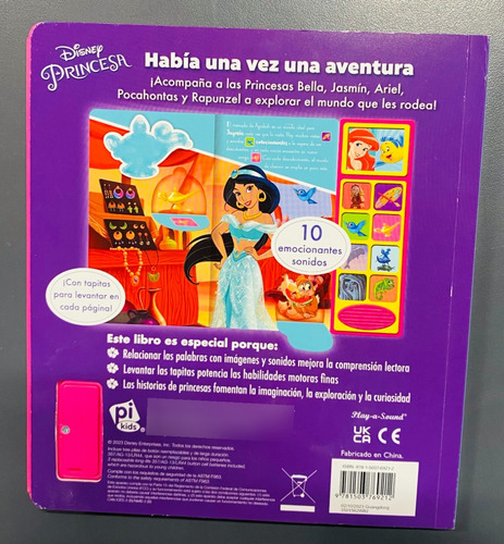 Libro Disney Princesa Había Una Vez Una Aventura