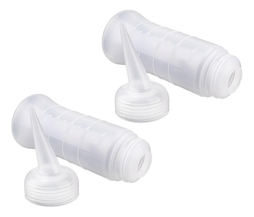 2x Aplicadores Botella Tinte Para El Cabello Aplicadores