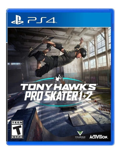 Imagen 1 de 3 de Tony Hawk's Pro Skater 1 2 Ps4 Juego Fisico Sellado Original