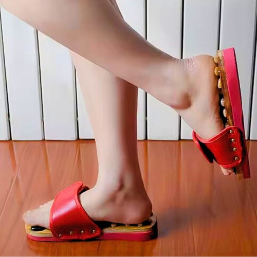 Zapatillas De Acupuntura, Sandalias De Reflexología Antides