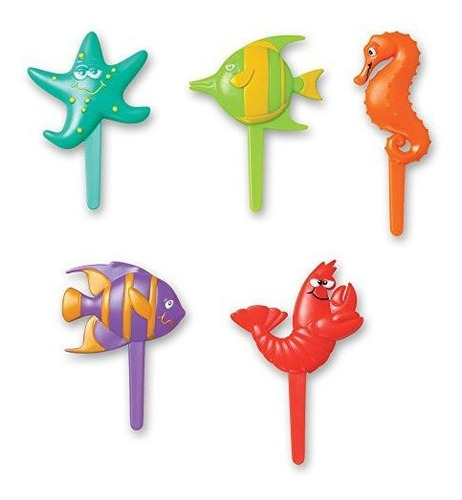 Decopac Sea Life Friends Decopic Cupcake Picks (12 G4sg5