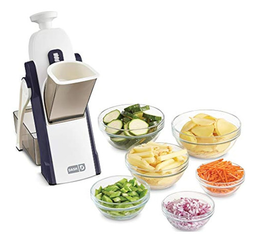 Dash Safe Slice Mandoline Slicer, Julienne + Dicer For Veget