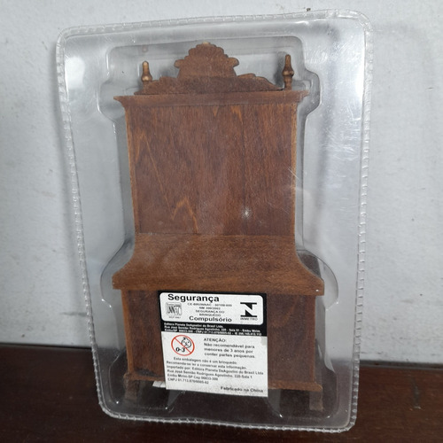 Imagem 2 de 4 de Deagostini Casa Vitoriana Paneleiro Lacrado Item De Madeira