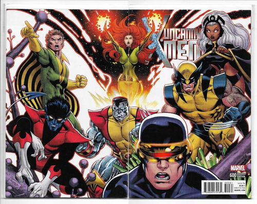 Uncanny X-men Vol 3 #600 Variante Ed Mcguinness Gatefold