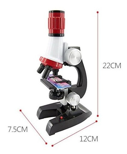 Imagen 4 de 6 de Microscopio Para Principiante Estudiante Amscope-kids Con