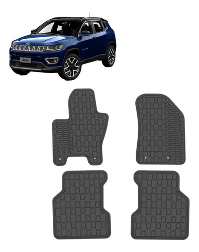 Imagen 1 de 7 de Alfombras De Interior Jeep Compass Limited