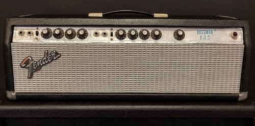 Cabezal Valvular Fender Bassman 135 Silverface Amplificador 