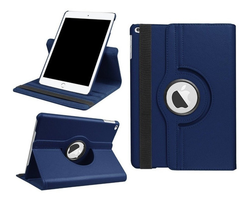 Funda iPad Air - Air 2- New iPad  Giratoria 360° + Templado 