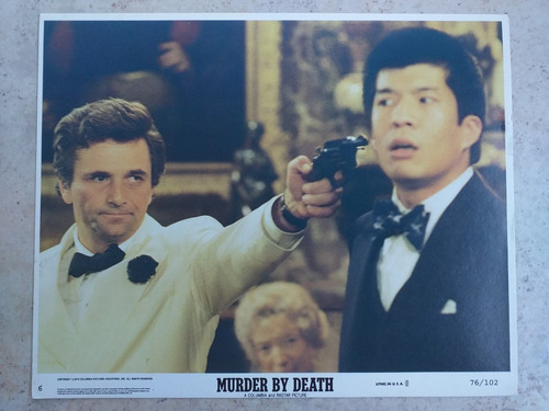 Murder By Death - 3 Lobby Cards Cine 1976 Usa *