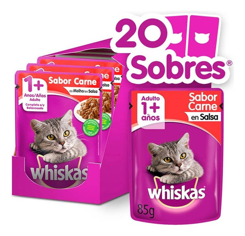 Whiskas Sabor A Carne