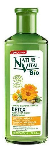 Nv Champu Bio Detox Certificado Cosmos 300ml Naturvital