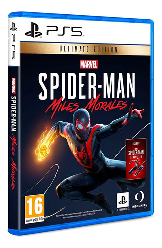  Marvel Spiderman Miles Morales Launch Edition Ps5