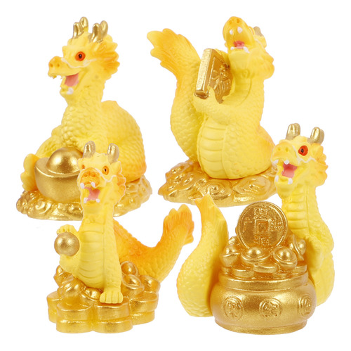 Muñecos Con Forma De Dragón Del Zodíaco En Miniatura