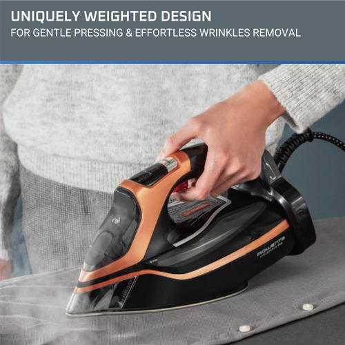 Plancha Rowenta Steam Force Pro De Acero Inoxidable 1850 W D