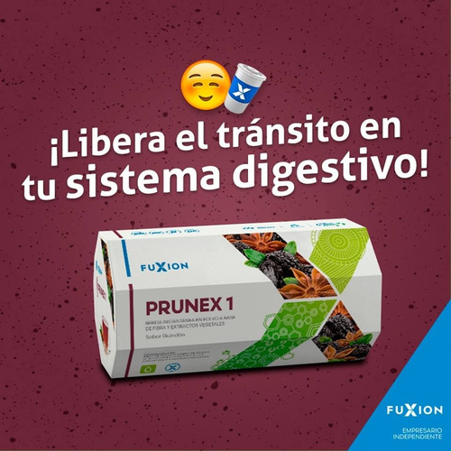 Rgx1 Prunex1 Fuxion Caja 14 Sticks Envio Gratis Detox