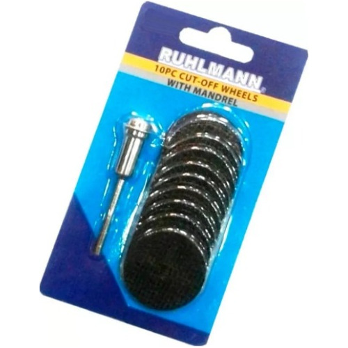 Kit Disco De Corte Minitorno Dremel Ruhlmann 10 Piezas