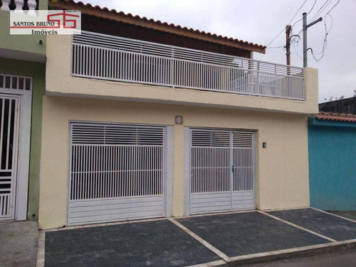 Imagem 1 de 30 de Oportunidade! Bela Casa De 140m² Com 04 Dormitórios Sendo 02 Suítes 03 Vagas Varanda E Quintal No Bairro Da Brasilândia - Ca1207