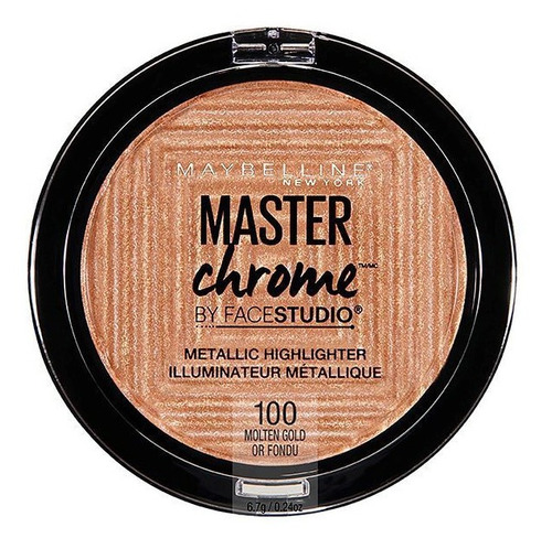 Maybelline - Polvo Bronc - Master Chrome - N º 100 - Molten 