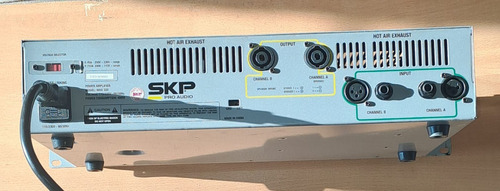 Potencia Skp Mod. Max 320 Stereo 150w+150w (rms) (Usado)