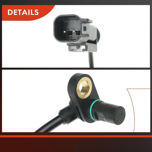 Sensor Abs Delantero De 2 Pcs Para Dodge Ram 2500 2009-2010