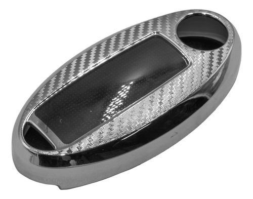 Funda Control Silicón Cromada Nissan