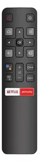 Controle Remoto Para Tv Tcl 4k Smart Netflix Globo Play