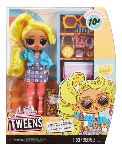 Muñeca Lol Surprise Tweens Fashion Doll Hana Groove Original