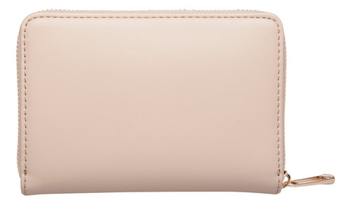 Cartera De Mujer Con Cremallera Color Beige Tommy Hilfiger
