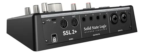 Interfaz De Audio Solid State Logic Ssl 2 Mkii 2x2 Usb