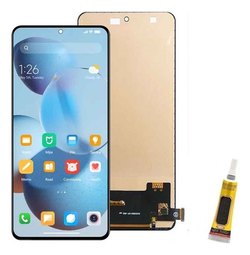 Tela Display Lcd Compatível Poco X4 Pro 5g 2201116pg + Cola