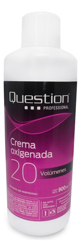  Crema Oxigenada 20 Volúmenes Question 900cc Tono 20 vol