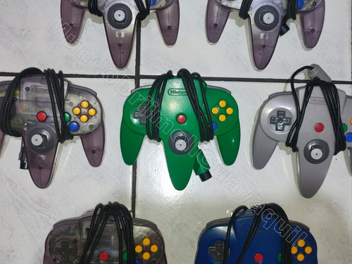 Imagen 3 de 3 de Nintendo 64 Control Original Ediciones Especiales (leer Des)