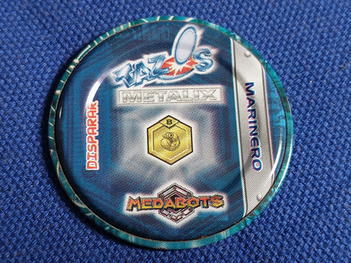Tazos Metalix Sailor-multi/marinero#11 Medabots Sabritas '03 (Usado)