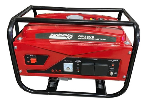 Generador Naftero Grupo Electrogeno Garden Plus Gp2500 2500w