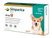 Comprar Tableta Antipulgas Y Garrapatas Simparica 10 A 20 Kg X1 Comp