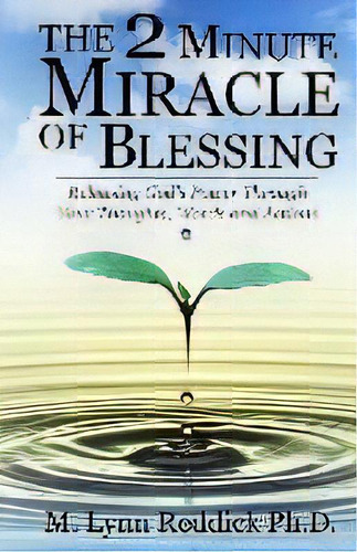 The 2 Minute Miracle Of Blessing, De M Lynn Reddick Ph D. Editorial Lynn Reddick, Tapa Blanda En Inglés