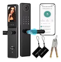 Comprar Cerradura Electrónica Digital Inteligente Wifi Con Cámara Cerradura Inteligente Electrónica, Chapa Digital, Smart Lock,pantalla Visual\u002Fapp Tuya Kuiiyer®