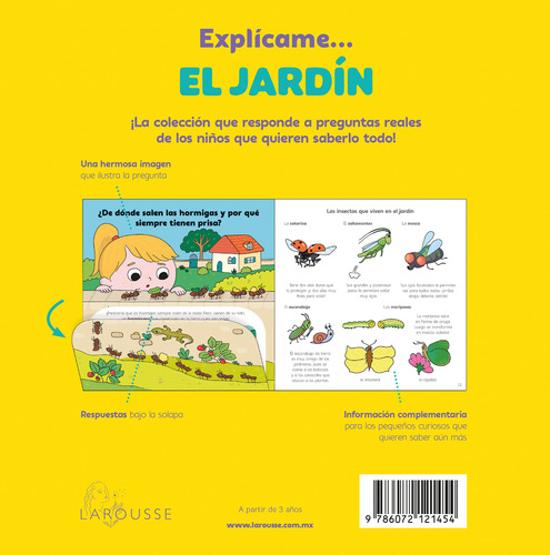 Explicame Por Qué Los Caracoles No Tienen Patas: Y Muchas Otras Preguntas Sobre El Jardín, De Vários Autores. Editorial Difusora Larousse De Colombia Ltda., Tapa Dura, Edición 2018 En Español