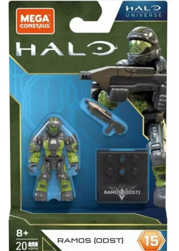 Figuras De Acción Mega Construx Halo Heroes Series 15 Set 5