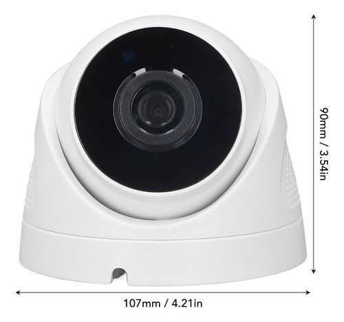 Cámara De Vigilancia Wifi 1080p 360 90 Grados Giratorios