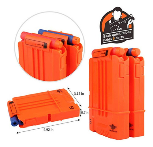 Juego De 2 Piezas De Accesorios Nerf Chaleco Táctico Para Ni