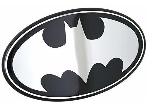 Fan Emblems Batman Domed Chrome Car Calcomanía - Logotipo De