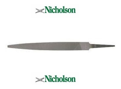 Imagen 2 de 10 de Lima Nicholson Para Llaves Bastarda 6 Pulgadas Cerrajeros