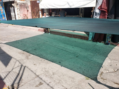 Malla Sombra 3x3 90% Verde Raschel Lista Para Colocar 